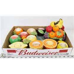 FLAT OF PARTYLITE CANDLES, HOLDERS & MORE ( HOME )