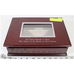 GRADUATION KEEPSAKE  BOX , HAS SOME SCRATCHES