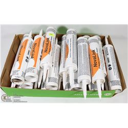 BOX OF NOVALINK ALL WEATHER CONSTRUCTION SEALANT