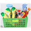 Image 1 : GREEN BASKET W/NEW PRODUCTS - 3 VIM ALL