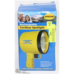 1,000,000 LUMENS  RECHARGEABLE CORDLESS