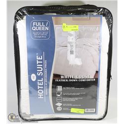 QUEEN/FULL GOOSE DOWN COMFORTER