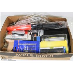 FLAT OF ASSORTED NEW ITEMS