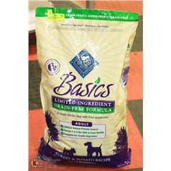 BLUE BUFFALO 24LBS DOG FOOD EXP 2019 TURKEY &