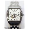 Image 1 : 5) BULOVA STAINLESS STEEL AUTOMATIC SKELETON