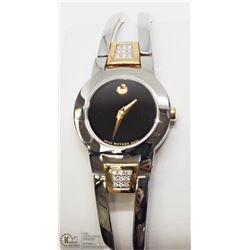 10) MOVADO SWISS SAPPHIRE CRYSTAL TWO-TONE WATCH