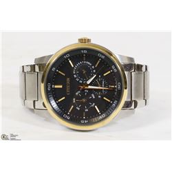 MENS CITIZEN ECO DRIVE WATCH WITH STAINLESS STEEL