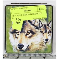 NEW WOLF EMBLEM CIGARETTE CASE