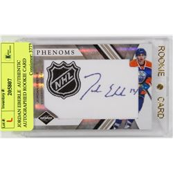 JORDAN EBERLE  AUTHENTIC AUTOGRAPHED ROOKIE CARD