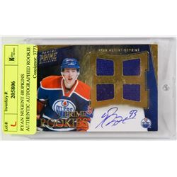 RYAN NUGENT-HOPKINS AUTHENTIC AUTOGRAPHED ROOKIE