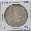 Image 1 : 1958 BC TOTEM SILVER DOLLAR