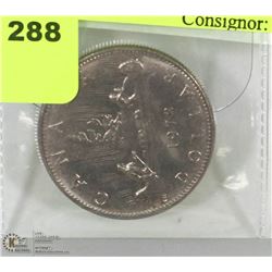 1972 CANADIAN $1 DOLLAR COIN