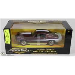 1:18 DIE CAST 1970 BALDWIN MOTION CAMARO.