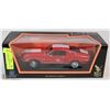 Image 1 : 1:18 DIE CAST 1968 SHELBY GT-500 KR RED MUSTANG.