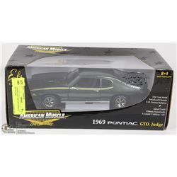 1:18 DIE CAST 1969 GTO JUDGE LT. ED. OF 2500.
