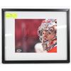 Image 1 : CAREY PRICE AUTOGRAPH PICTURE WITH COA ON BACK