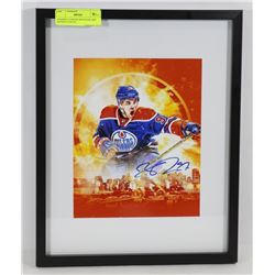 FRAMED CONNOR MCDAVID ART REPRINT PHOTO