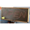 Image 1 : ELECTRONIC OPEN SIGN.