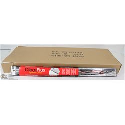 CASE OF 10 CLEAR PLUS 18" WIPER BLADES