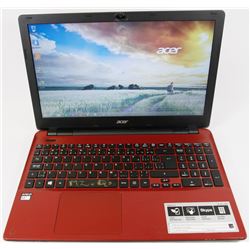 ACER RED LAPTOP E SERIES WINDOWS 10 PRO