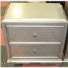 Image 2 : NEW SILVER TONE DRESSER WITH MIRROR AND NITE STAND