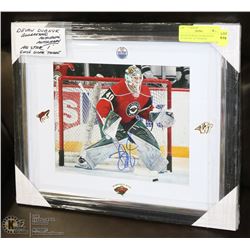 DEVAN DUBNYK GUARANTEED AUTHENTIC AUTOGRAPH