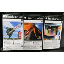 SET OF 3 NEW SMITHSONIAN
