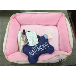 NEW PRINCESS PET BED WITH ACCESSORIES