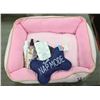Image 1 : NEW PRINCESS PET BED WITH ACCESSORIES