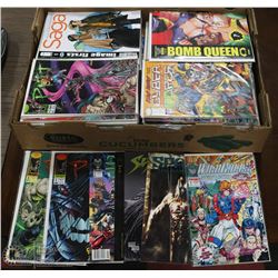 LARGE BOX OF ESTATE COMICS --- OVER 165 ISSUES