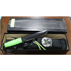 CUTCO KA-BAR ZOMBIE KNIFE WITH CASE.