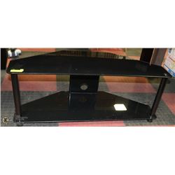 GLASS 2 TIER TV STAND