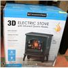 Image 1 : CHIMNEY FREE 3D ELECTRIC STOVE WITH INFRARED