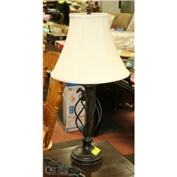 27"  BRONZE COLOR TABLE LAMP