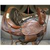 Image 2 : WESTERN RAWHIDE 15"  SADDLE DOUBLE
