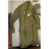 Image 1 : VINTAGE MILITARY 1940 TRENCH COAT