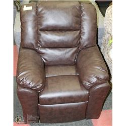 NEW  LEATHER LOOK RECLINER FOR CHILD