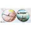 Image 1 : PAIR OF BRITISH RAF FIGHTER COLLECTOR PLATES