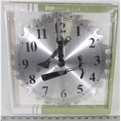 NEW ERGO SAWBLADE WALL CLOCK