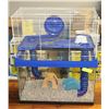 Image 1 : 2 TIER HAMSTER/GERBIL CAGE WITH ACCESORIES