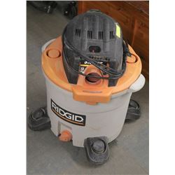 RIGID 45L -5HP SHOP VAC, NO HOSES, WORKING
