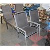 Image 1 : 2 PATIO LOUNGE CHAIRS AND 2 SIDE CHAIRS