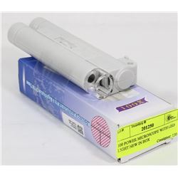 100 POWER MICROSCOPE WITH LED LIGHT NEW IN BOX