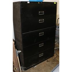 FIVE DRAWER FILING CABINET