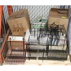PALLET OF DISPLAY FIXTURES