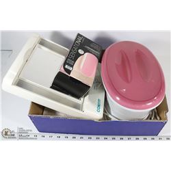 PARAFFIN WAX SYSTEM WITH MAKE UP MIRROR AND GEL