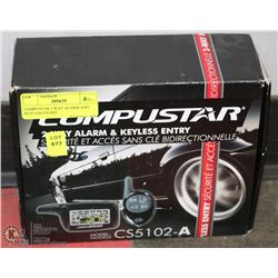 COMPUSTAR 2 WAY ALARM AND KEYLESS ENTRY