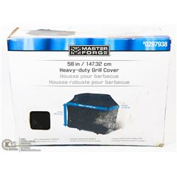 NEW MASTER FORGE 58" HEAVY DUTY BBQ COVER