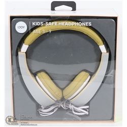 NEW IJOY KIDS SAFE HEADPHONES AGES 3-9