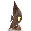 Image 1 : HAND CARVED IRONWOOD FISH STATUETTE 17" HIGH